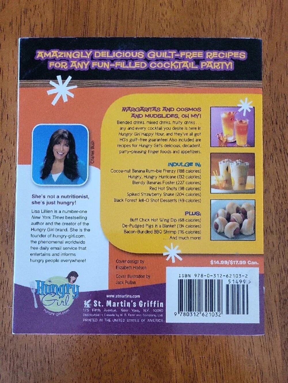 Happy Hour Orange Party Recipe Book by Lisa Lillien